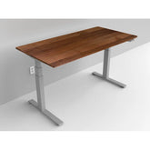 Walnut Height Adjustable Standing Desk